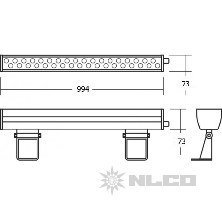 Светильник NLCO DSL105-02 (GR.3)